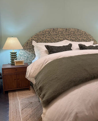 Mantas Ezcaray Throw 260×240 cm - Olive Mantas Ezcaray Throw 260×240 cm - Olive