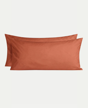 Set of 2 Pillowcases Egyptian Cotton 400TC Percale | Solterra Set of 2 Pillowcases Egyptian Cotton 400TC Percale | Solterra