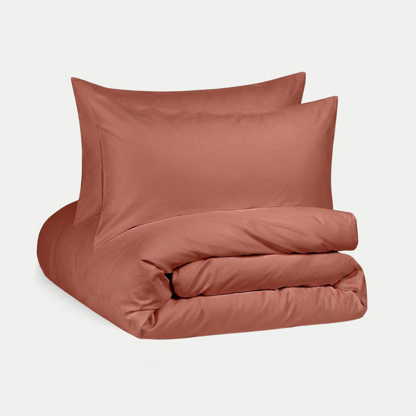 Duvet Cover Set Egyptian Cotton 400TC Sateen | Solterra