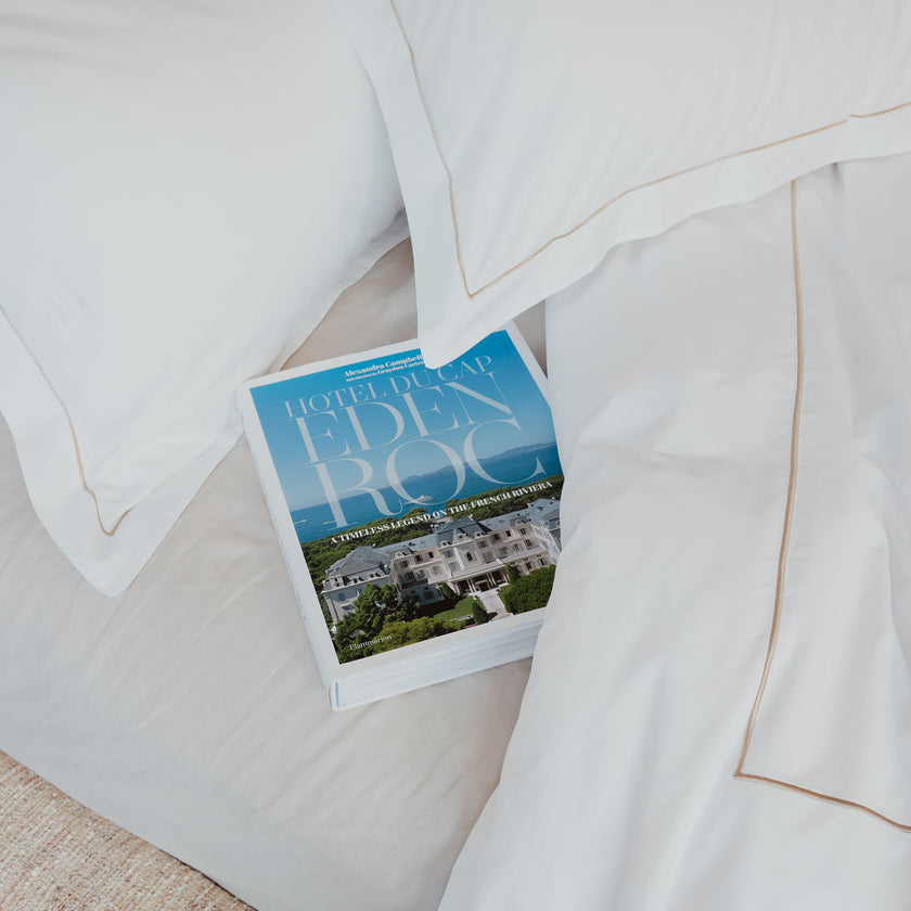 Duvet Cover Set Egyptian Cotton Percale 400 TC | Carmel