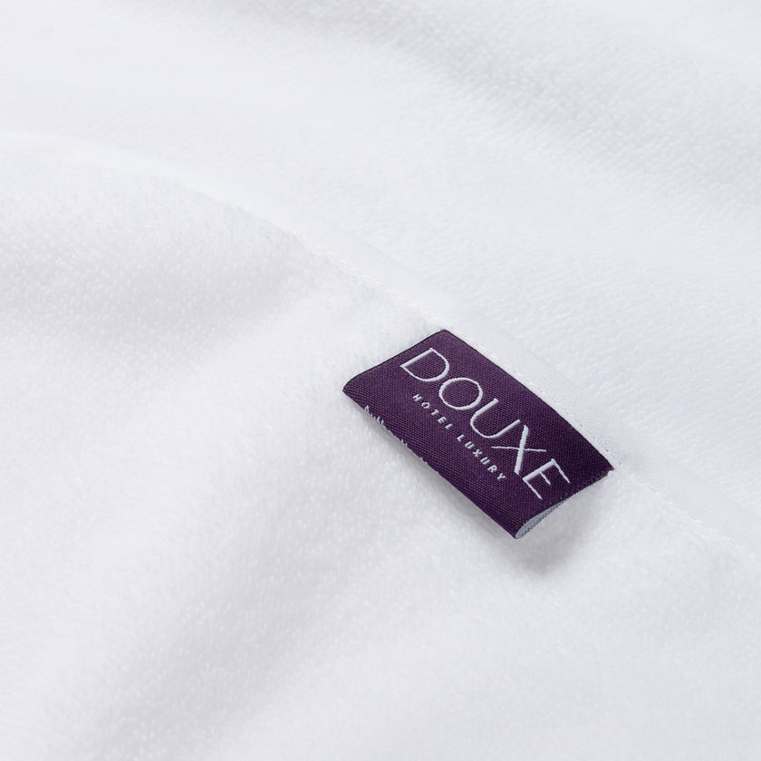 Baby Hooded Towel zero-twist cotton | White
