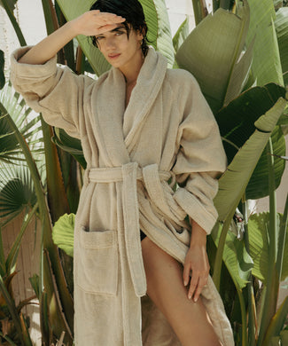 Bathrobe zero-twist cotton | Pebble Beach Bathrobe zero-twist cotton | Pebble Beach