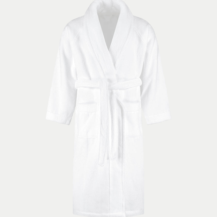 Bathrobe and slippers gift set | White