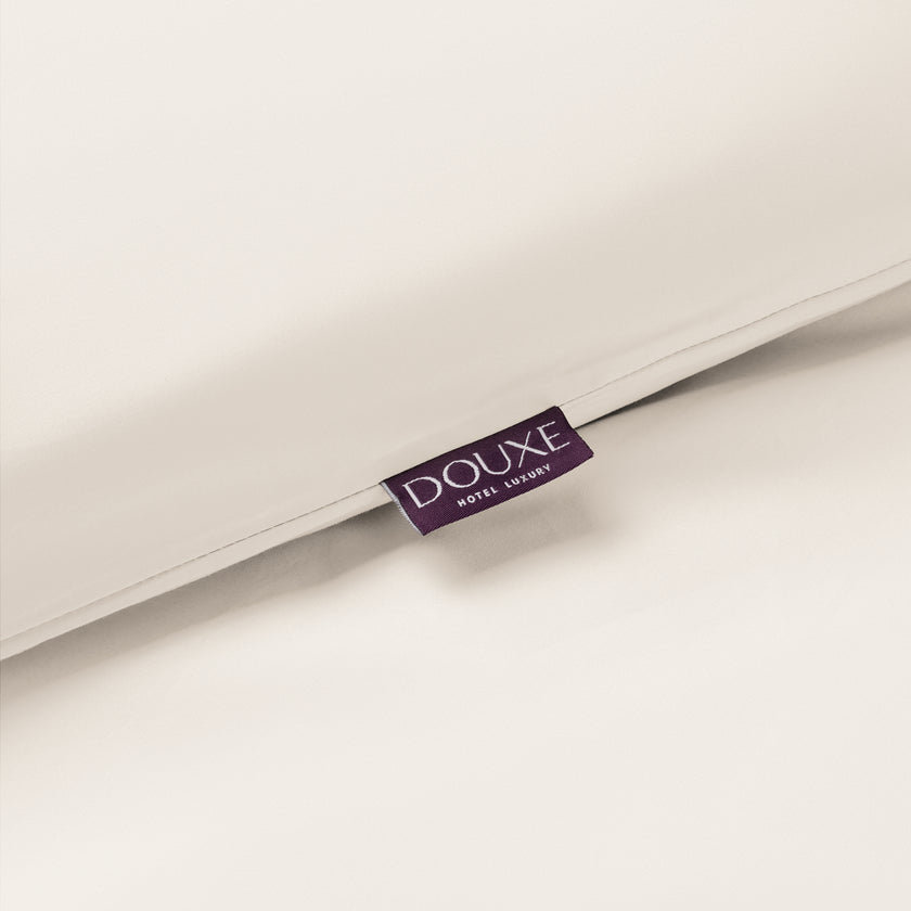 Duvet Cover Set & Fitted Sheet Percale | Chalk White