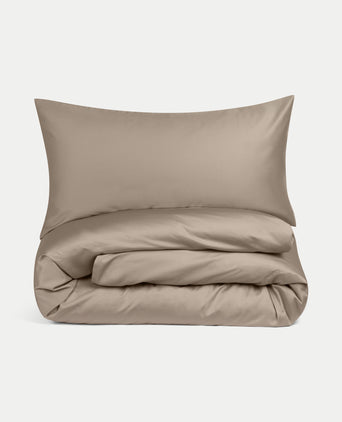 Duvet Cover Set Egyptian Cotton Sateen 400 TC | Champagne Duvet Cover Set Egyptian Cotton Sateen 400 TC | Champagne
