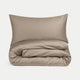 Duvet Cover Set & Fitted Sheet Egyptian Cotton Sateen | Champagne