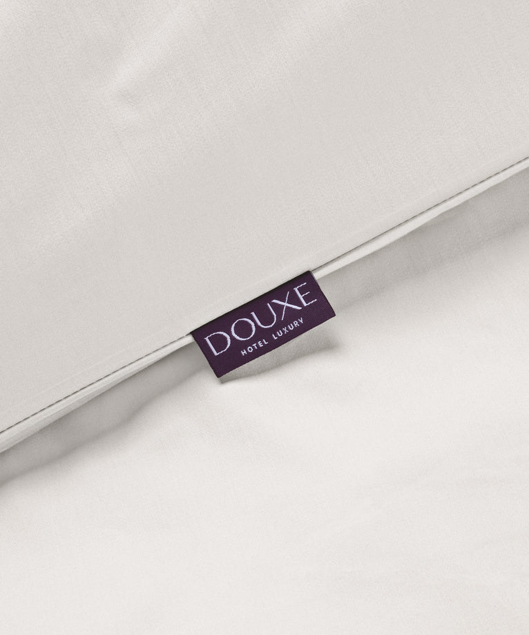 Duvet Cover Set & Fitted Sheet Egyptian Cotton Sateen | Cream