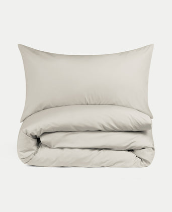 Duvet Cover Set Egyptian Cotton Percale 400 TC | Greige Duvet Cover Set Egyptian Cotton Percale 400 TC | Greige
