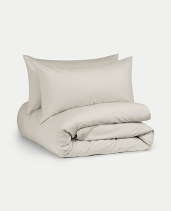 Duvet Cover Set Egyptian Cotton Percale 400 TC | Greige Duvet Cover Set Egyptian Cotton Percale 400 TC | Greige