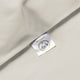 Set of 2 Pillowcases Egyptian Cotton Percale 400TC | Greige