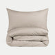 Kids Duvet Cover Egyptian Cotton Percale 400TC Latte - Petit Hôtel