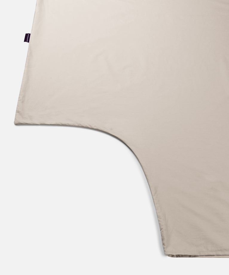 Duvet Cover Set & Fitted Sheet Percale | Latte