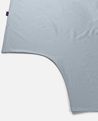 Duvet Cover Set Egyptian Cotton Sateen 400 TC | Misty Blue | Outlet Duvet Cover Set Egyptian Cotton Sateen 400 TC | Misty Blue | Outlet