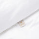 Okura Duvet Cover Set Egyptian Cotton 600TC Sateen | White