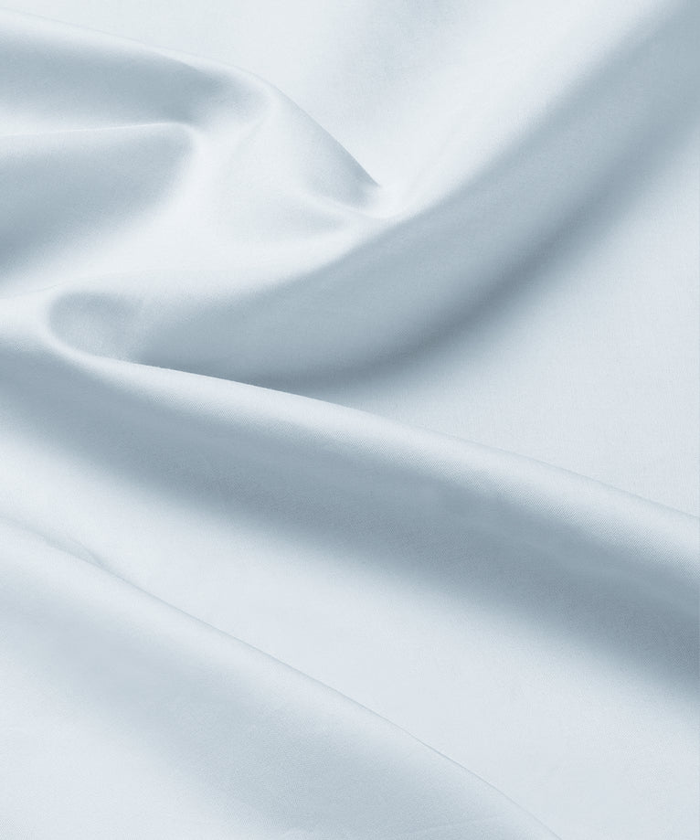 Duvet Cover Set Egyptian Cotton Percale 400 TC | Pastel Blue