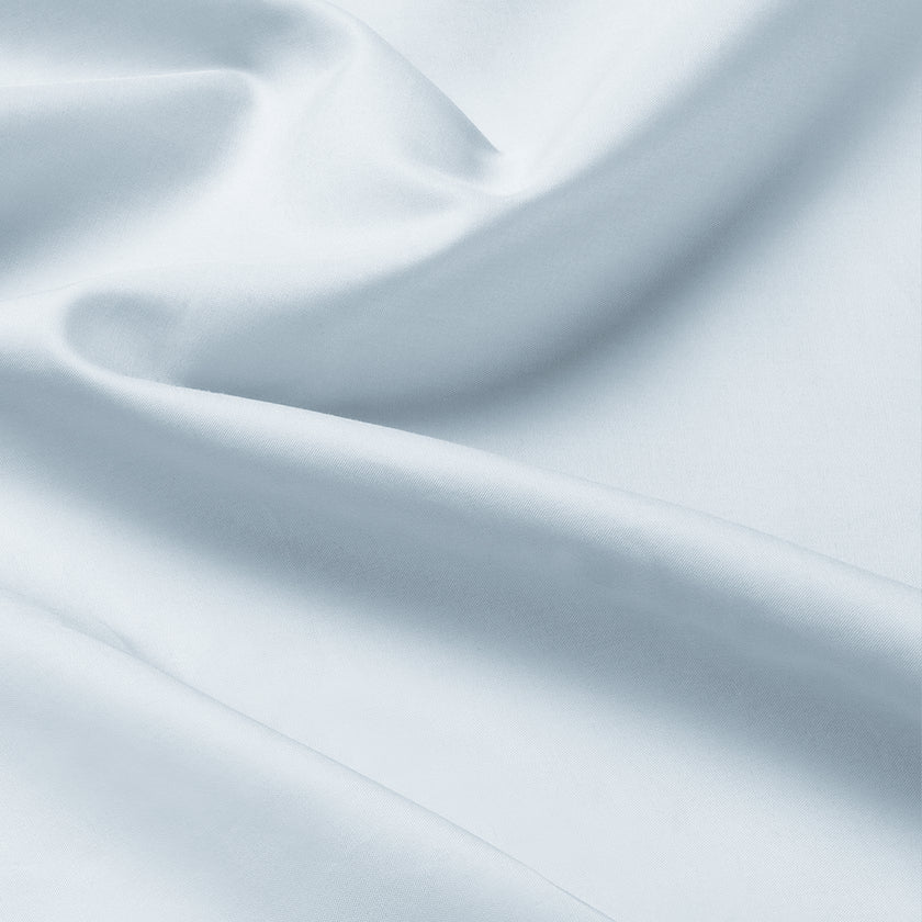 Duvet Cover Set Egyptian Cotton Percale 400 TC | Pastel Blue