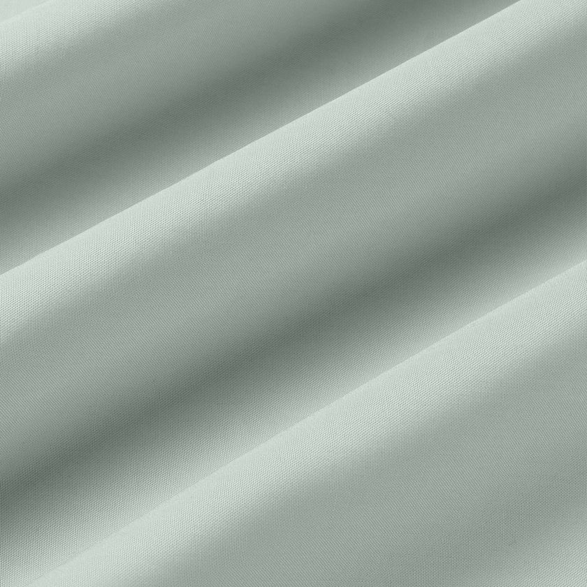 Duvet Cover Set Egyptian Cotton Percale 400 TC | Pastel Green