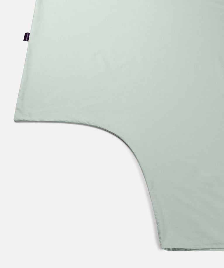 Kids Duvet Cover Egyptian Cotton Percale 400TC Pastel Green - Petit Hôtel