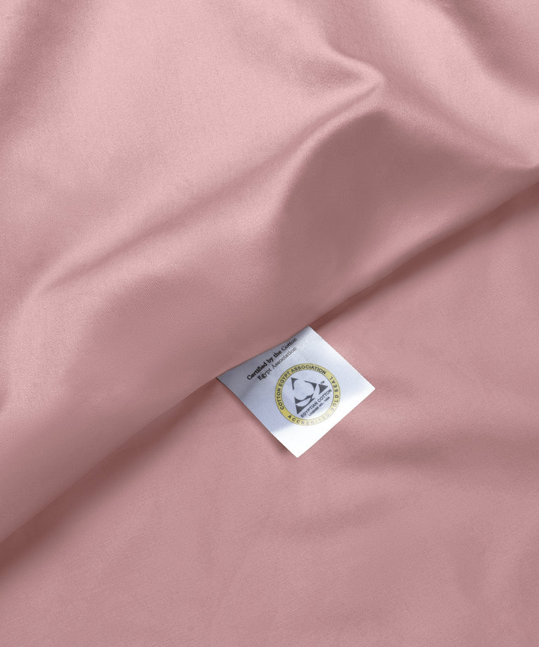 Kids Duvet Cover Egyptian Cotton Sateen 400TC Blush Pink - Petit Hôtel