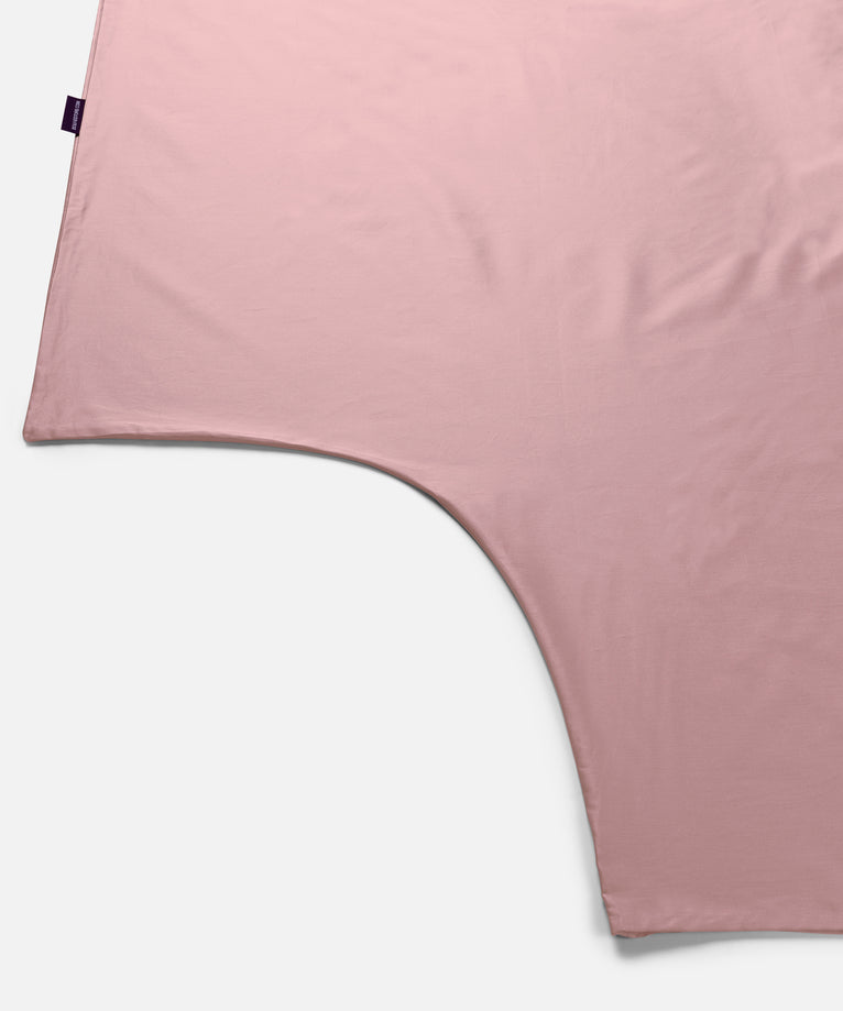 Duvet Cover Set & Fitted Sheet Egyptian Cotton Sateen | Blush Pink