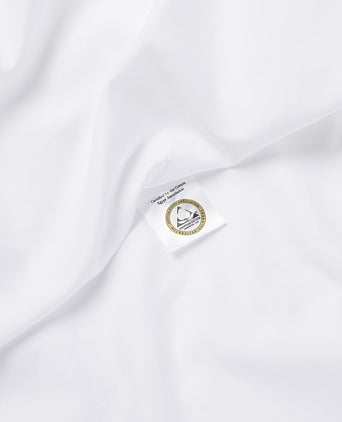 Pulitzer Duvet Cover Set - 400TC Sateen Egyptian Cotton | White Pulitzer Duvet Cover Set - 400TC Sateen Egyptian Cotton | White