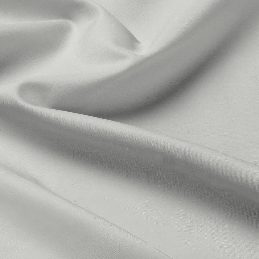 Kids Duvet Cover Egyptian Cotton Percale 400TC Silver Grey - Petit Hôtel
