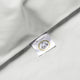 Pillowcase Egyptian Cotton Percale 400 TC | Silver Grey