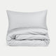 Duvet Cover Set Egyptian Cotton Sateen 400 TC | Silver Grey
