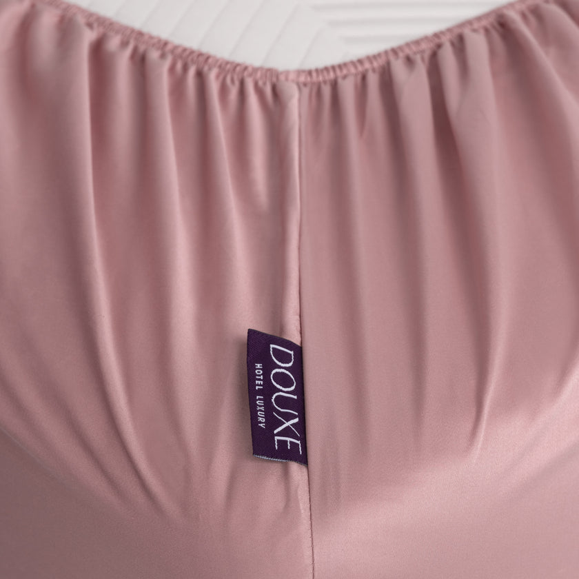 Fitted Sheet Egyptian Cotton Sateen 400TC | Blush Pink