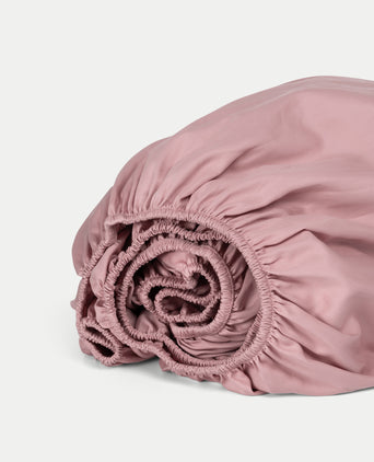 Duvet Cover Set & Fitted Sheet Egyptian Cotton Sateen | Blush Pink Duvet Cover Set & Fitted Sheet Egyptian Cotton Sateen | Blush Pink