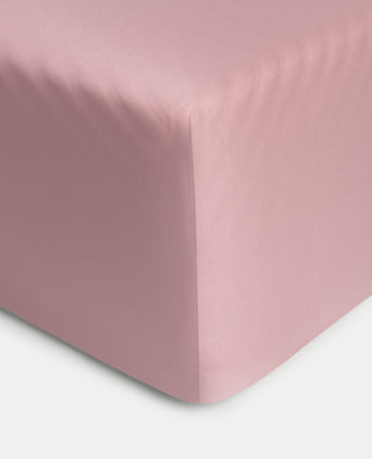 Duvet Cover Set & Fitted Sheet Egyptian Cotton Sateen | Blush Pink Duvet Cover Set & Fitted Sheet Egyptian Cotton Sateen | Blush Pink