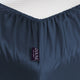 Fitted Sheet Egyptian Cotton Sateen 400TC | Harbour blue