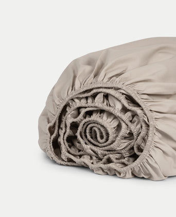 Duvet Cover Set & Fitted Sheet Percale | Latte Duvet Cover Set & Fitted Sheet Percale | Latte