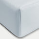 Fitted Sheet Egyptian Cotton Sateen 400TC | Pastel blue