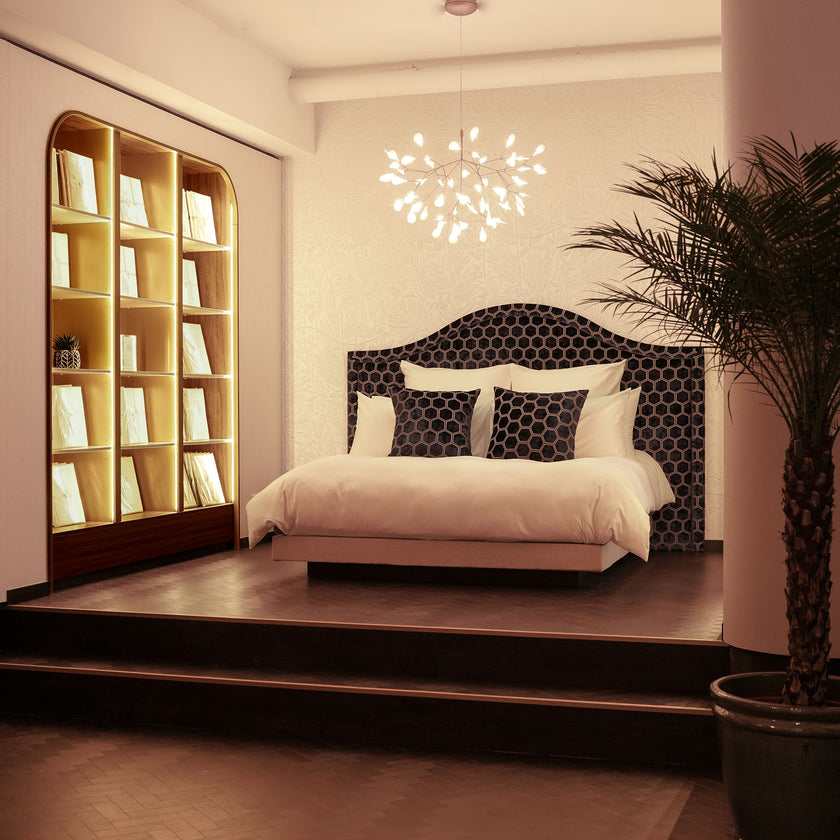 Hotel Pulitzer Headboard Jet Black