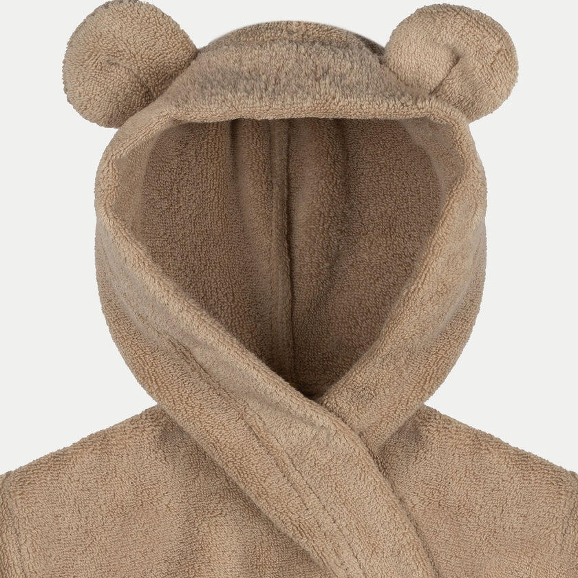 Bathrobe Kids zero-twist cotton | Latte