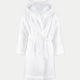 Bathrobe Kids zero-twist cotton | White