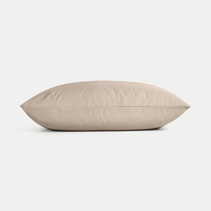 Set of 2 Pillowcases Egyptian Cotton Sateen 400TC | Champagne