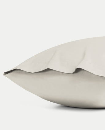 Kids Pillowcase Egyptian Cotton Percale 400TC Greige - Petit Hôtel Kids Pillowcase Egyptian Cotton Percale 400TC Greige - Petit Hôtel