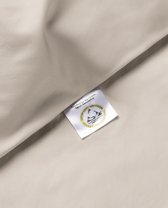 Set of 2 Pillowcases Egyptian Cotton Percale 400TC | Latte Set of 2 Pillowcases Egyptian Cotton Percale 400TC | Latte