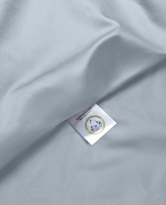 Egyptian Cotton Sateen Pillowcase 400TC | Misty Blue | Outlet Egyptian Cotton Sateen Pillowcase 400TC | Misty Blue | Outlet