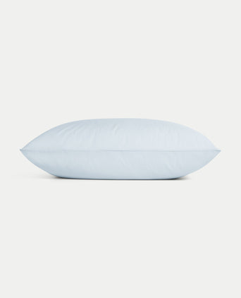 Set of 2 Pillowcases Egyptian Cotton Percale 400TC | Pastel Blue Set of 2 Pillowcases Egyptian Cotton Percale 400TC | Pastel Blue