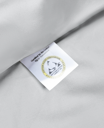 Pillowcase Egyptian Cotton Sateen 400TC | Silver Grey Pillowcase Egyptian Cotton Sateen 400TC | Silver Grey