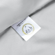 Pillowcase Egyptian Cotton Sateen 400TC | Silver Grey