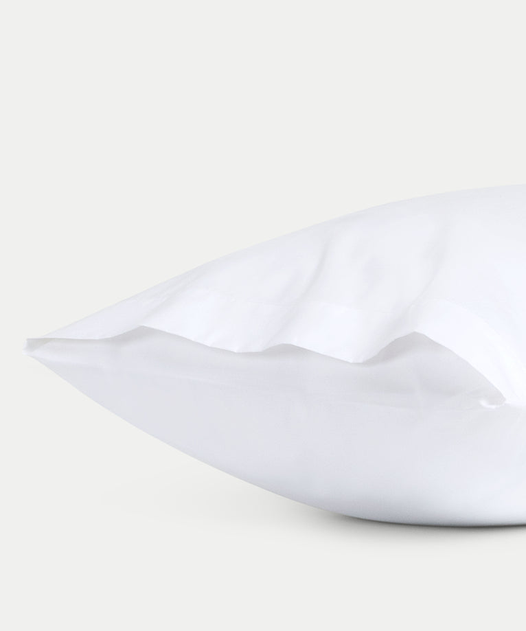 Pillowcase Egyptian Cotton Percale 400TC | White