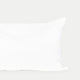 Pillowcase Egyptian Cotton Sateen 400TC | White