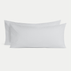 Set of 2 Pillowcases Egyptian Cotton Percale 400TC | Silver Grey