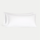 Set of 2 Pillowcases Washed Linen | White