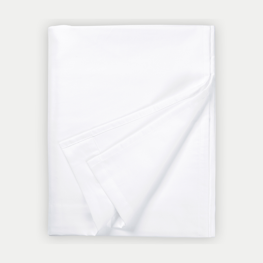 Egyptian Cotton Flat Sheet 400TC Percale 400TC | White