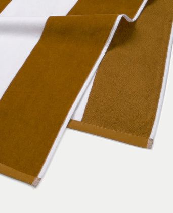 DOUXE Hotel Beach Towel Mustard 100x180 cm DOUXE Hotel Beach Towel Mustard 100x180 cm